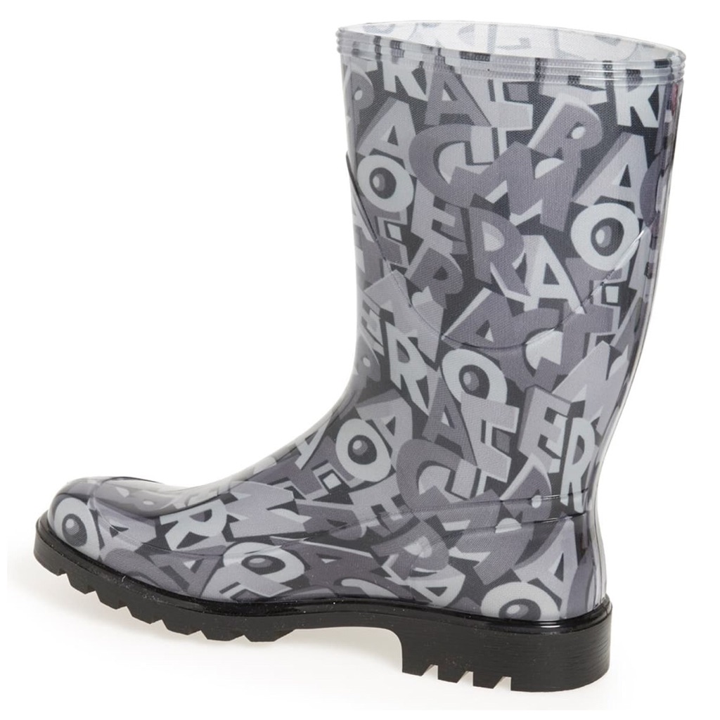 Brand New Salvatore Ferragamo Rain Boots